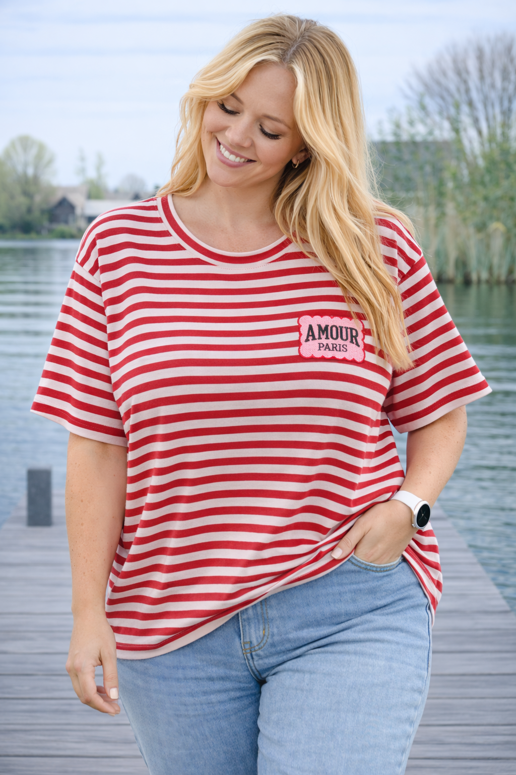 PS TOP STREPEN 'AMOR' | ROOD