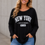 PS TOP 'NY' | ZWART
