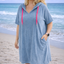 PS PONCHO 'BADSTOF' | BABYBLAUW