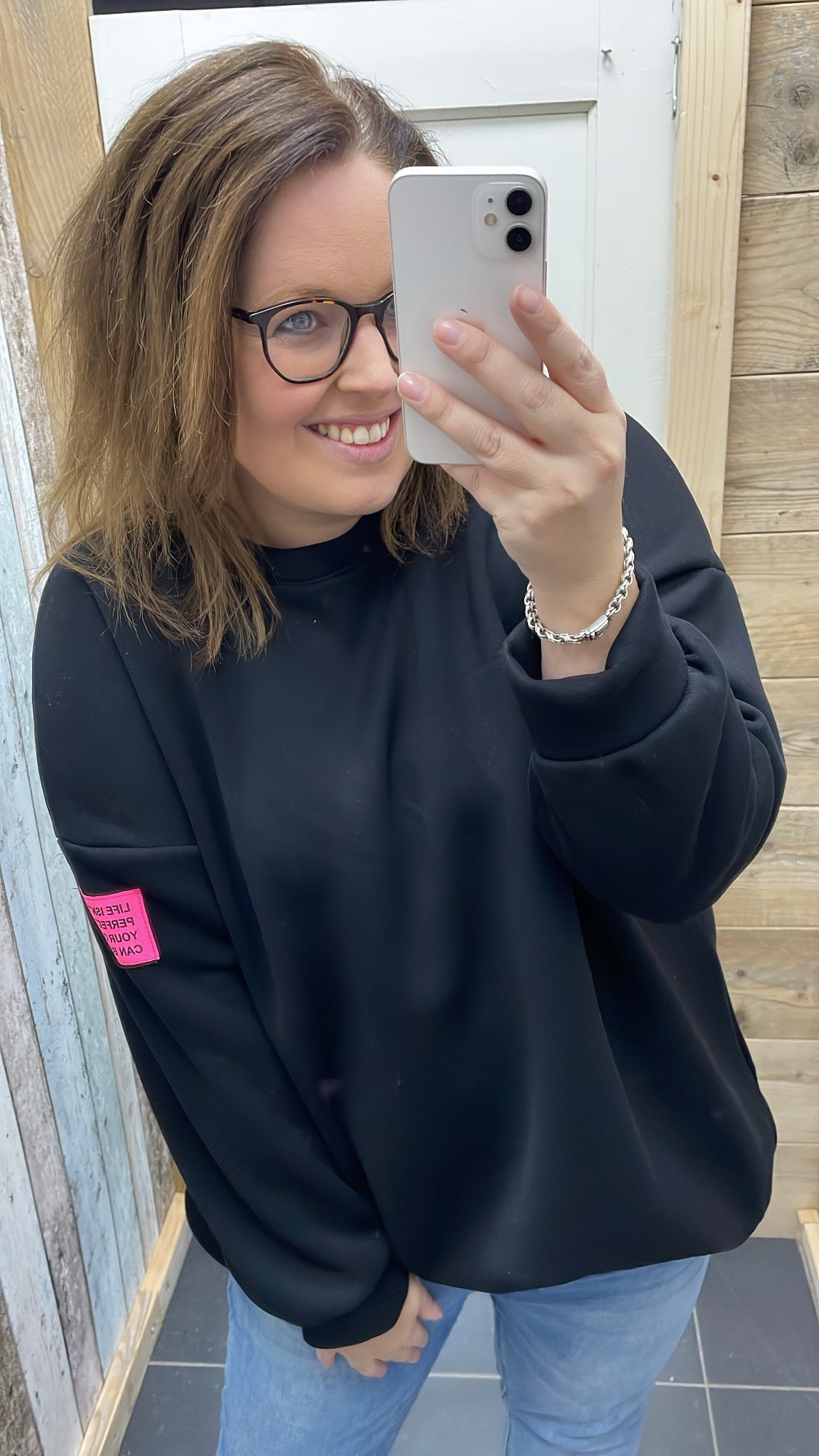 PS TRUI ‘EMBLEEM’ | ZWART