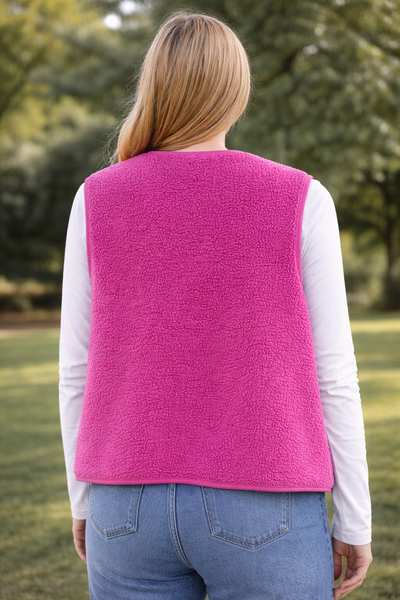 GILET 'SPRING' | FUCHSIA