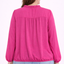 PS BLOUSE 'ELASTIEK' | FUCHSIA