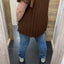 PS BLOUSE 'PLISSÉ' | CAMEL