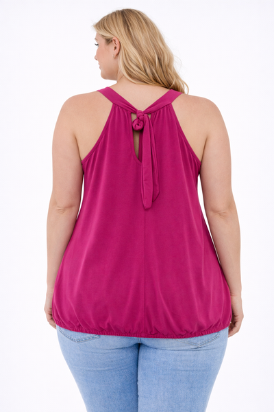 PS HALTERTOP | FUCHSIA