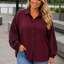 PS BLOUSE 'BIES' | BORDEAUX