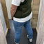 GILET 'SUEDELOOK' | ARMY