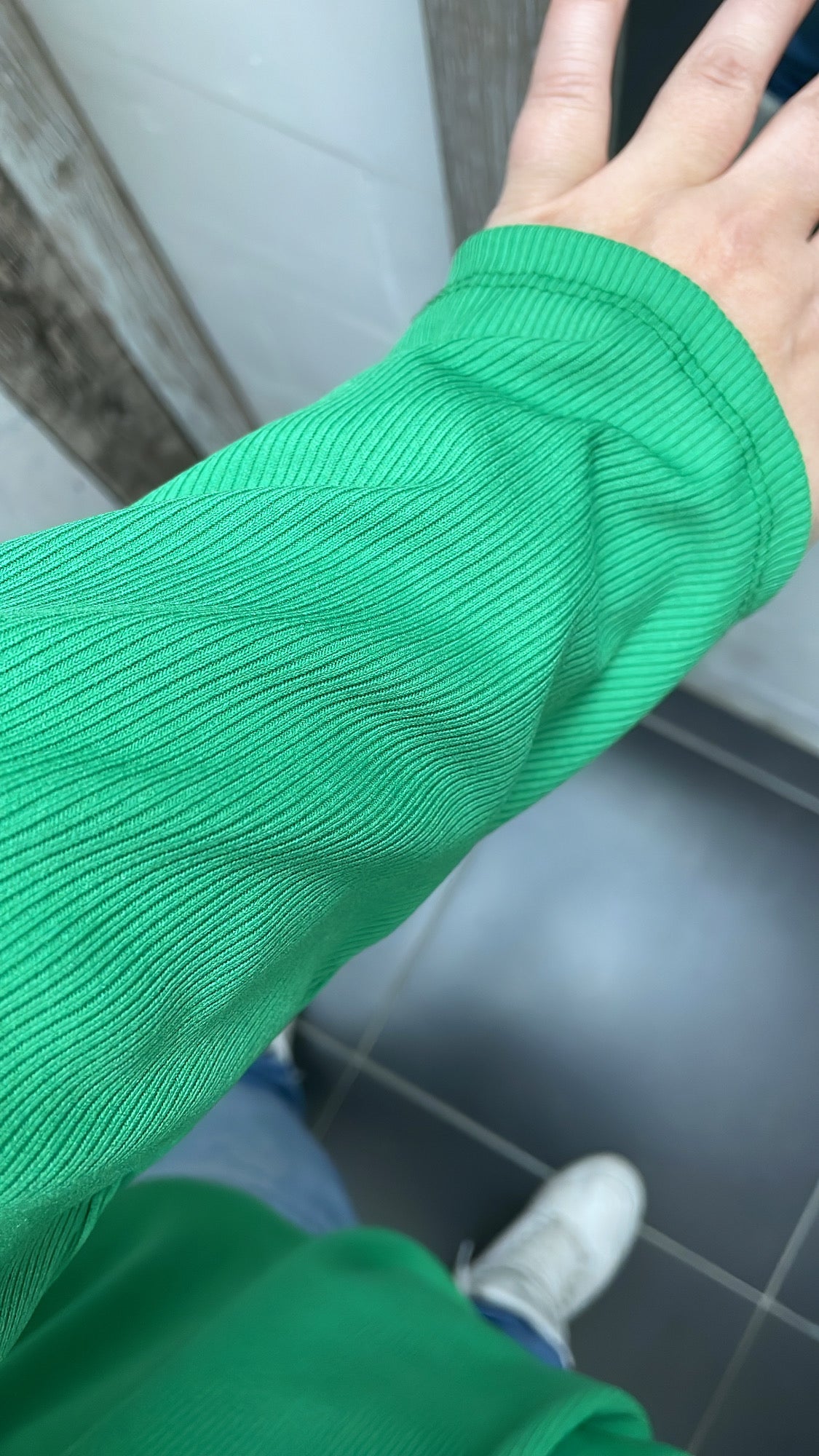 PS LONGSLEEVE 'RIBBEL' | GUCCI GROEN