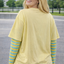 PS T-SHIRT ‘LONGSLEEVE' | GEEL
