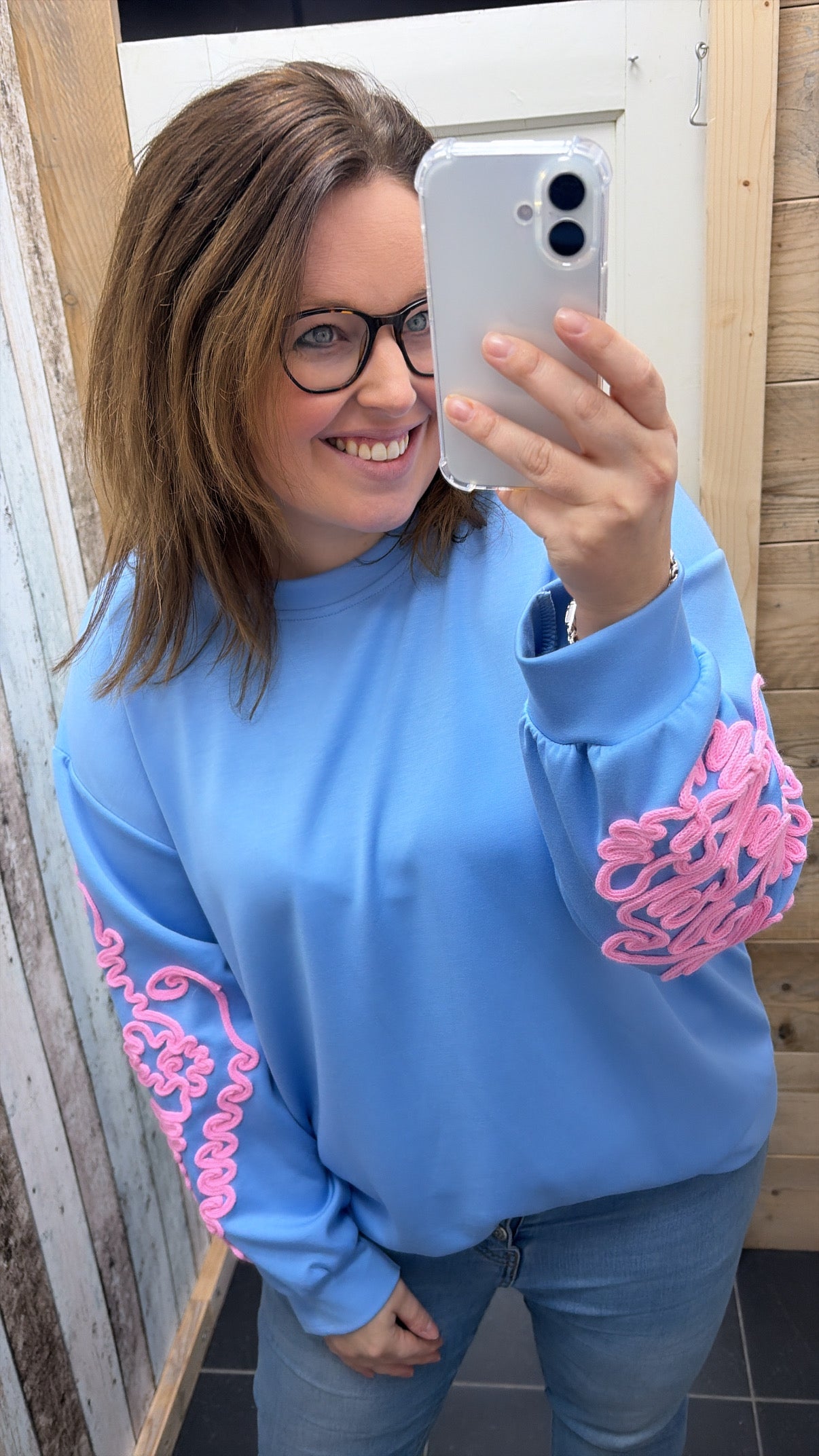 PS TRUI 'BORDUURSEL' | BLAUW