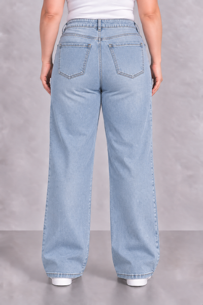 GOODIES 'WIDE LEG' | EXTRA LICHT JEANS (DJ2452/DJ2453)