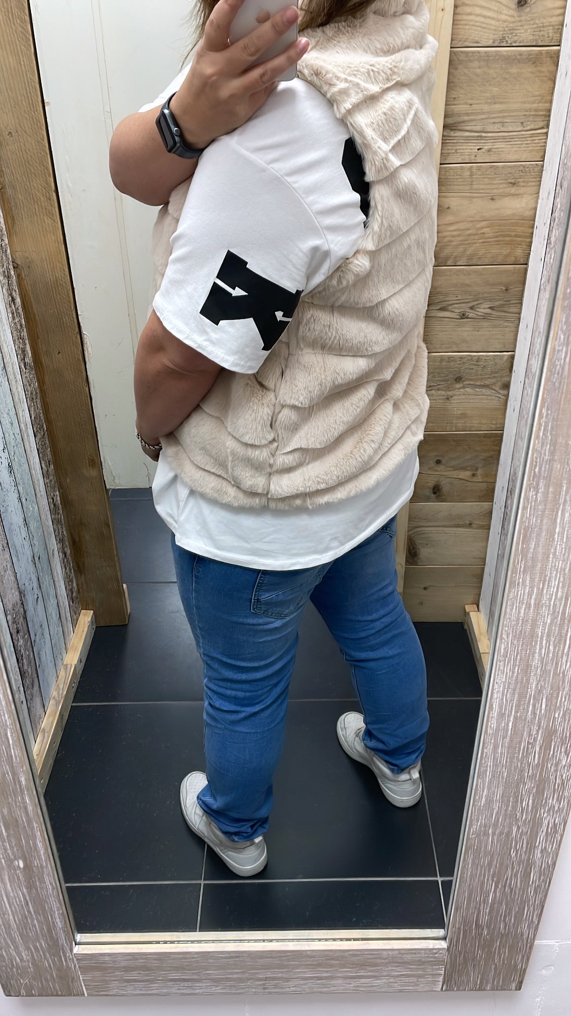 GILET 'NEPBONT' | BEIGE