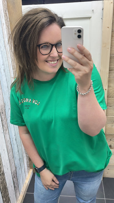 PS T-SHIRT ‘LA’ | GROEN