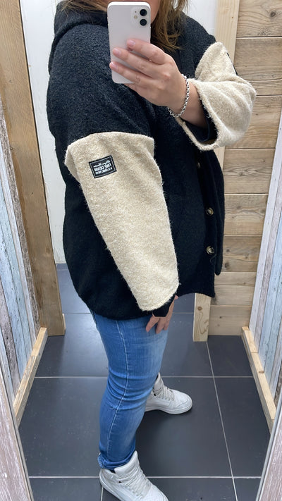 PS JAS 'EMBLEEM' | ZWART