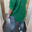 PS BLOUSE ‘OPEN SCHOUDER’ | GUCCI GROEN
