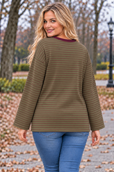 PS TOP 'AUTUMN STREPEN' | ARMY