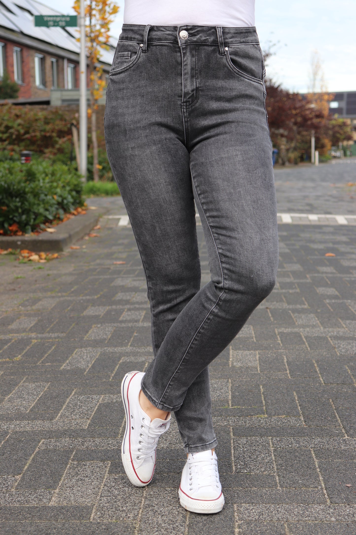 GOODIES 'JEANS RITS' | DONKERGRIJS