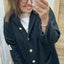 PS VEST 'TEDDY EMBLEEM' | ZWART