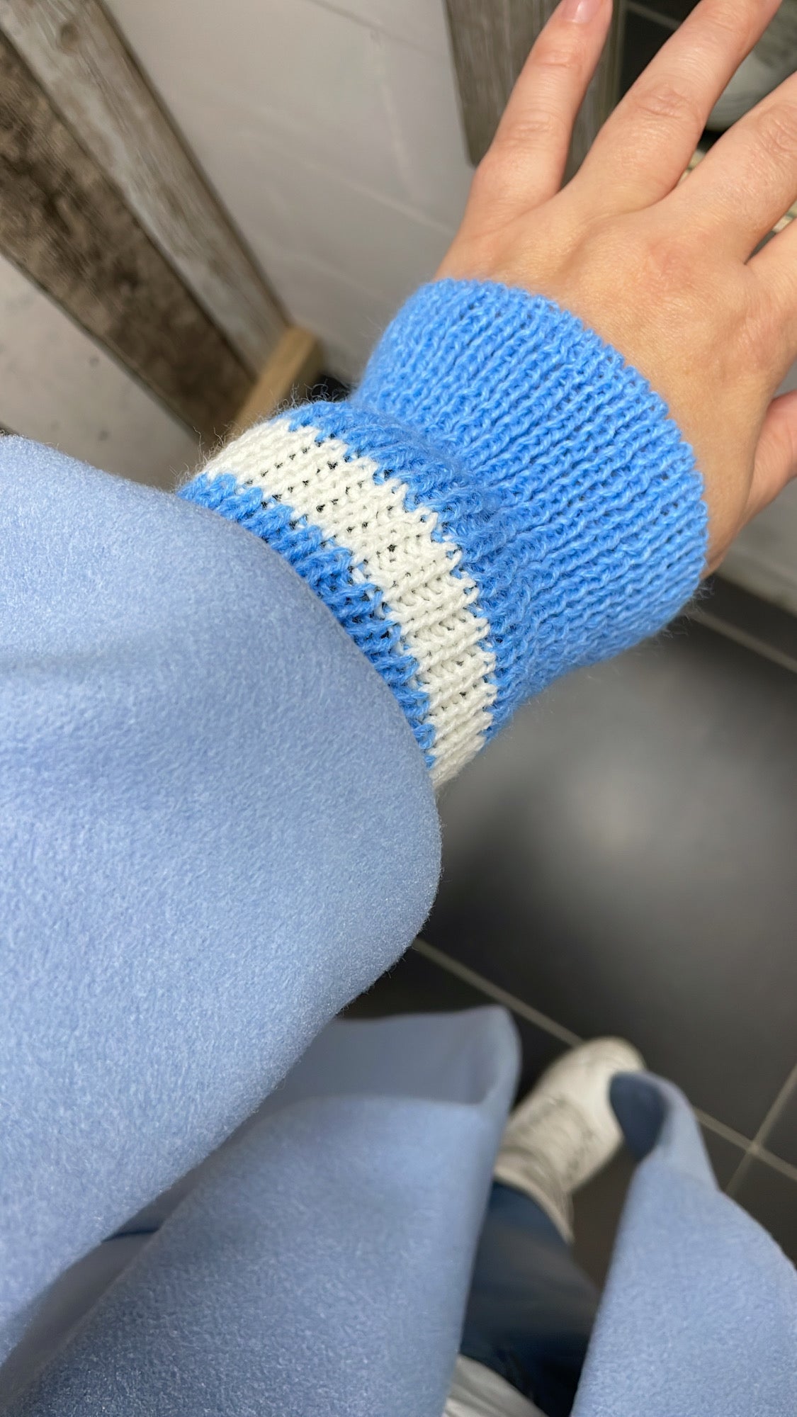 PS LANGE BLAZER 'BIES' | BLAUW