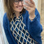 BLOUSE 'NANCY' | JEANSBLAUW