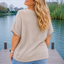 PS TOP 'BADSTOF' | BEIGE