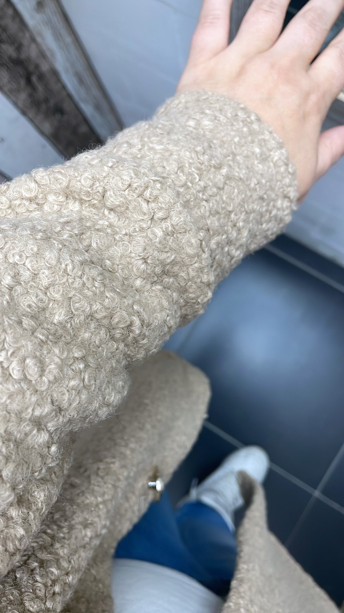 PS VEST 'TEDDY' | TAUPE