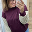 PS TRUI 'RIBSTOF' | AUBERGINE