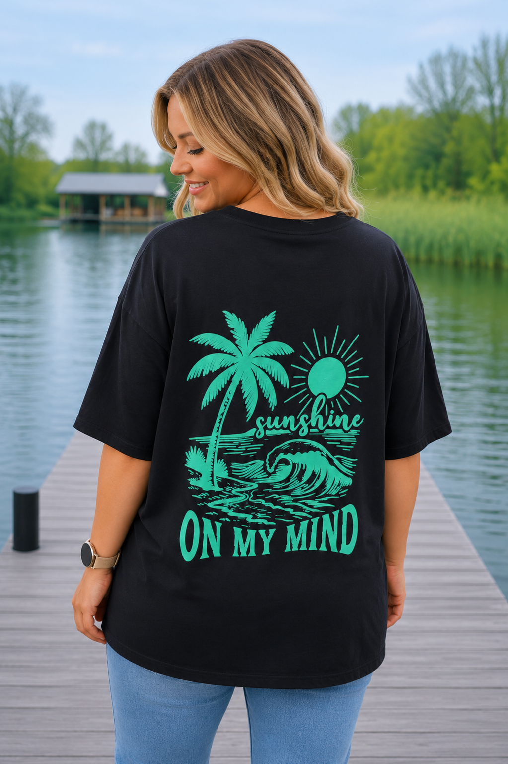 PS T-SHIRT 'SUNSHINE’ | MINTGROEN