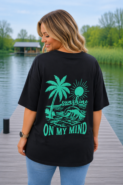 PS T-SHIRT 'SUNSHINE’ | MINTGROEN