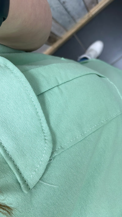 PS T-SHIRT ‘POCKET' | EMERALD GREEN