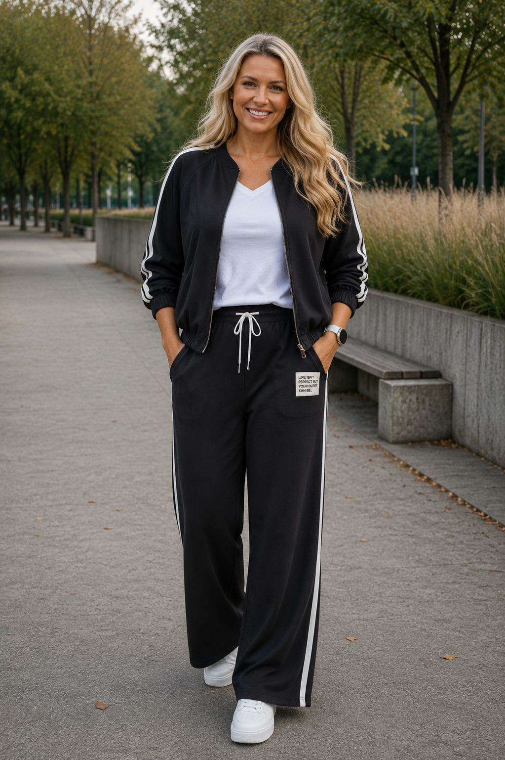 PS COMFY PAK 'EMBLEEM' | ZWART