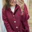PS VEST 'TEDDY EMBLEEM' | BORDEAUX