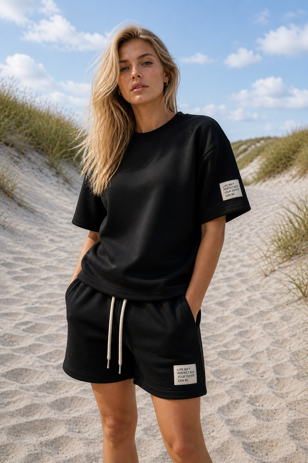 COMFY PAK 'EMBLEEM' | ZWART
