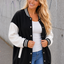 PS BASEBALL JACKET | ZWART