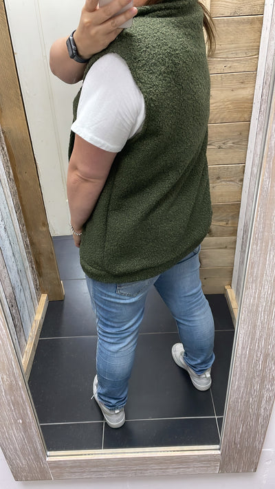 PS GILET 'TEDDY' | ARMY