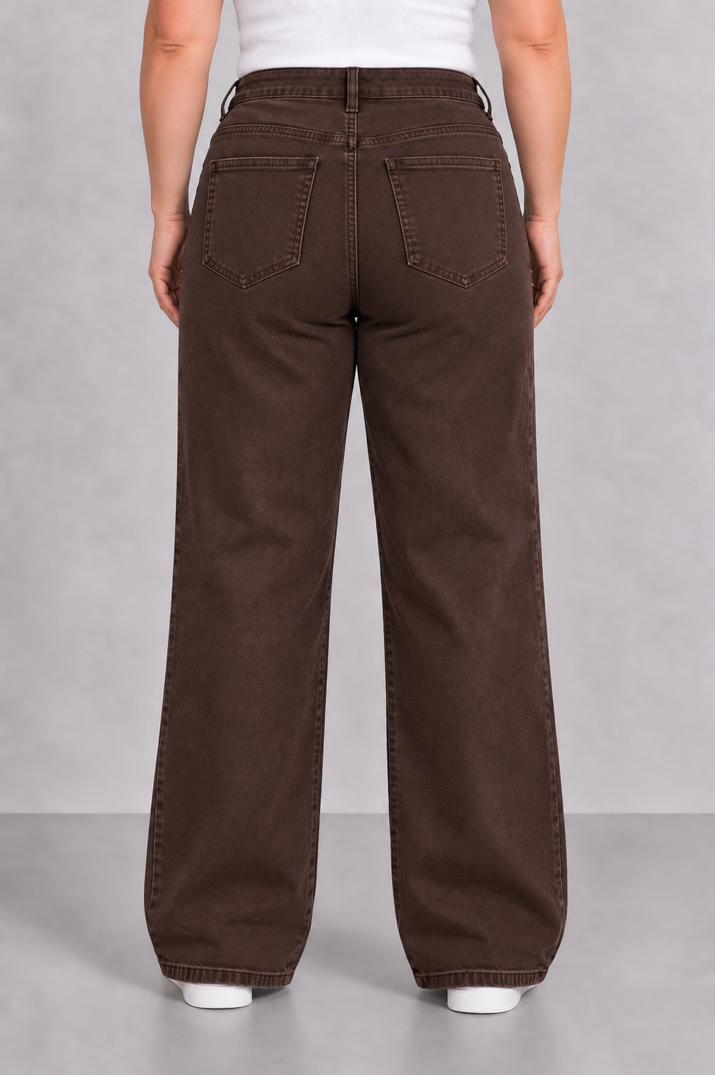 GOODIES 'WIDE LEG' | CHOCO (DJ2498-16)