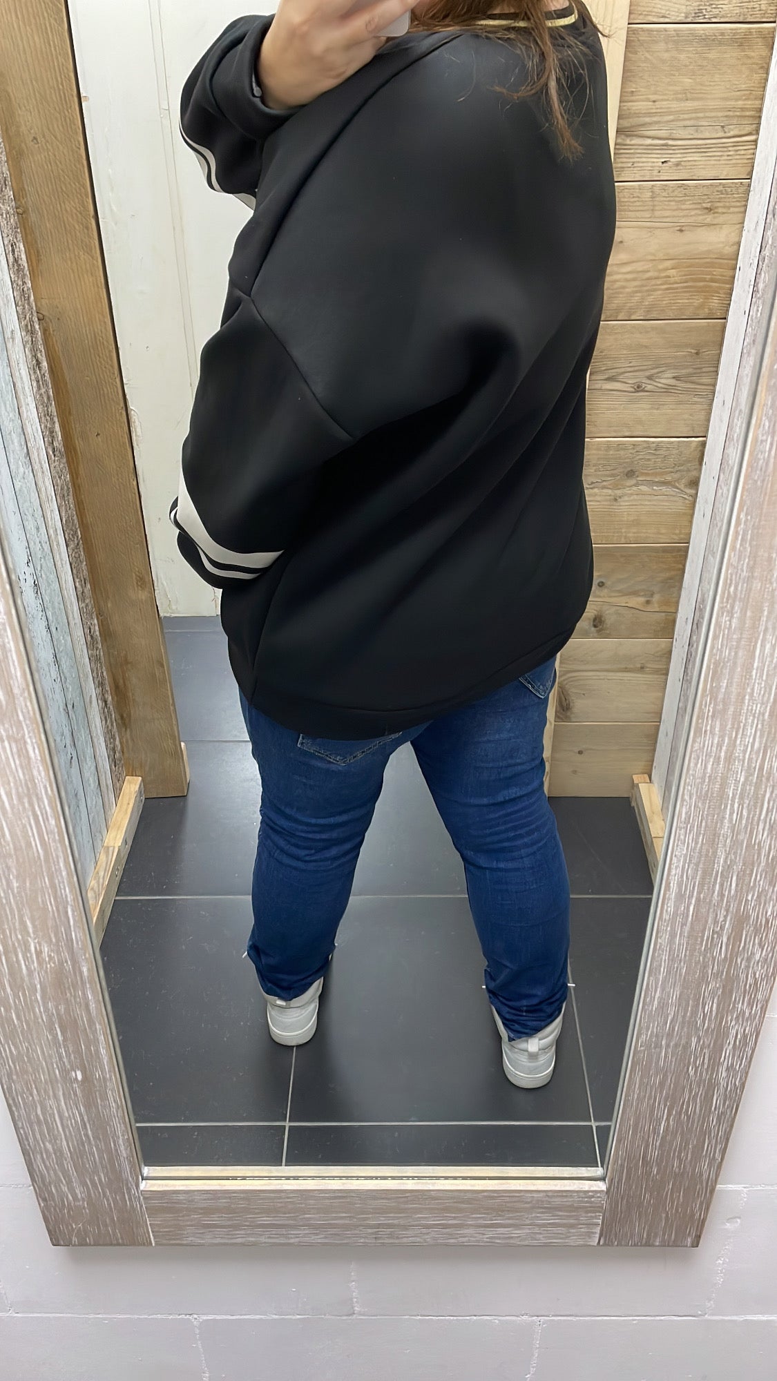 PS TRUI 'BASEBALL' | ZWART