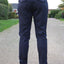 TRAVELSTOF BROEK 'BIES' | DONKERBLAUW