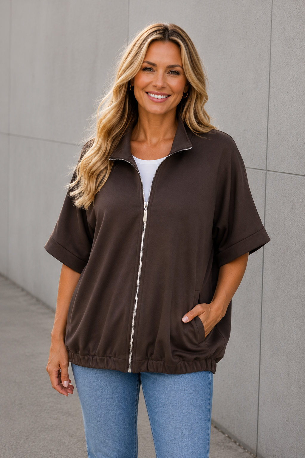 PS GILET 'SOFT' | BRUIN