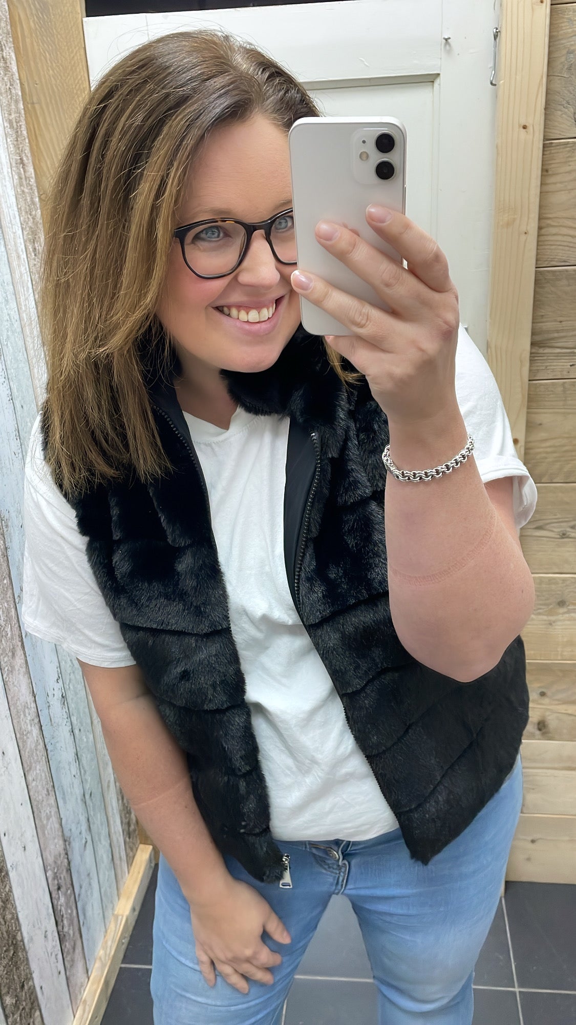 GILET 'NEPBONT' | ZWART