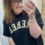 PS TOP 'REBEL' | ZWART