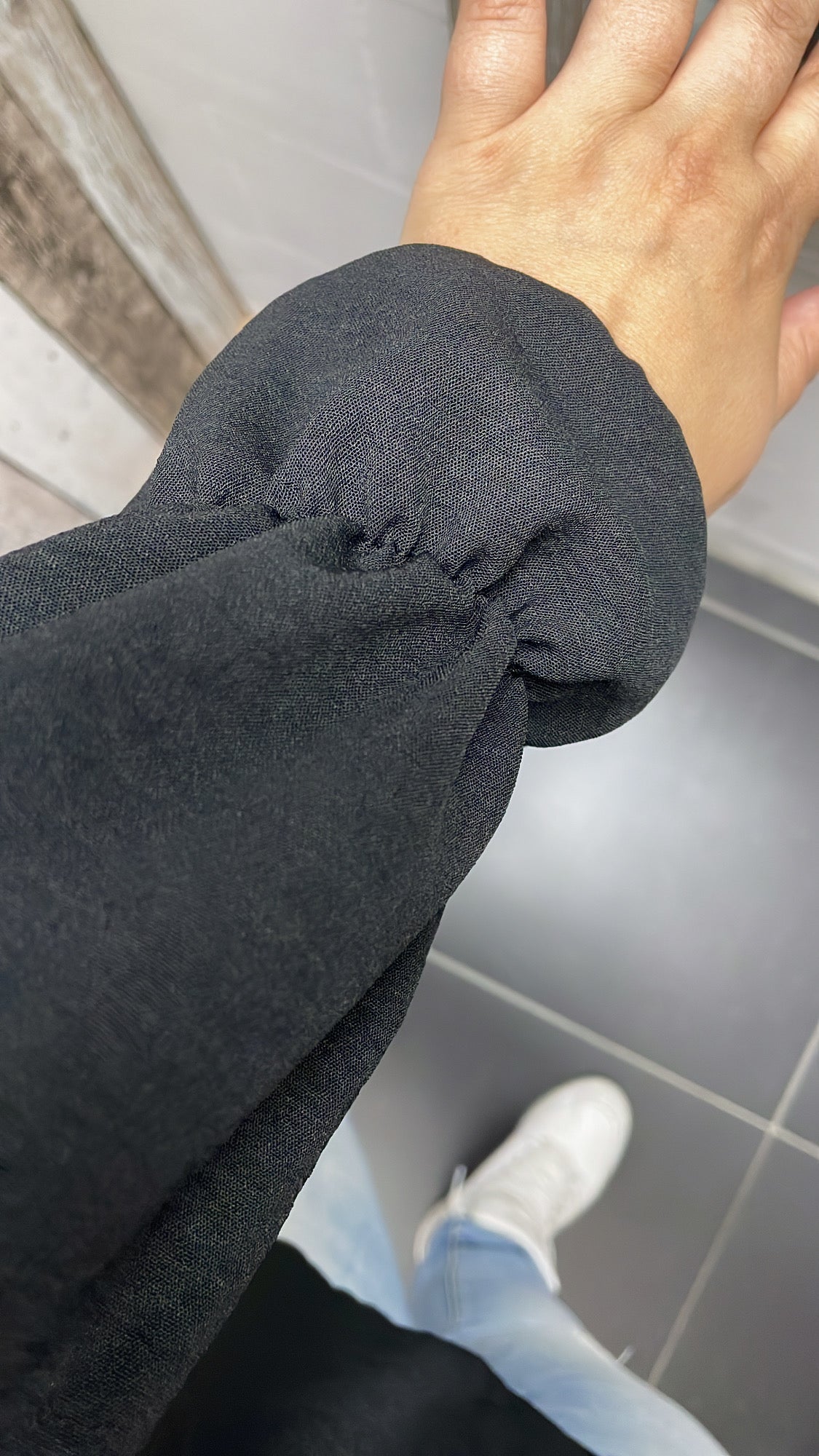 PS BLOUSE ‘KETTING’ | ZWART