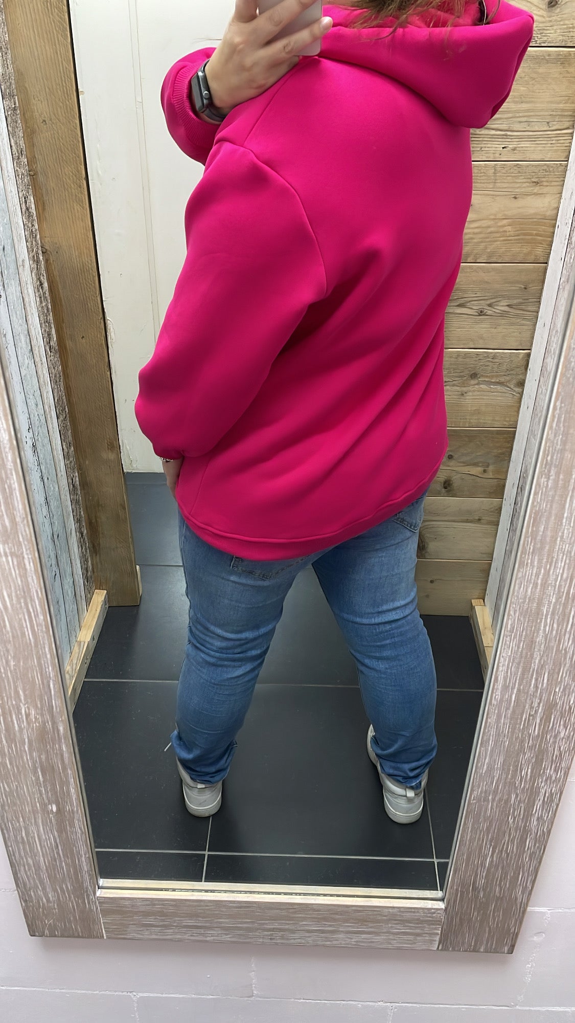 PS HOODIE 'PROSECCO’ | FUCHSIA