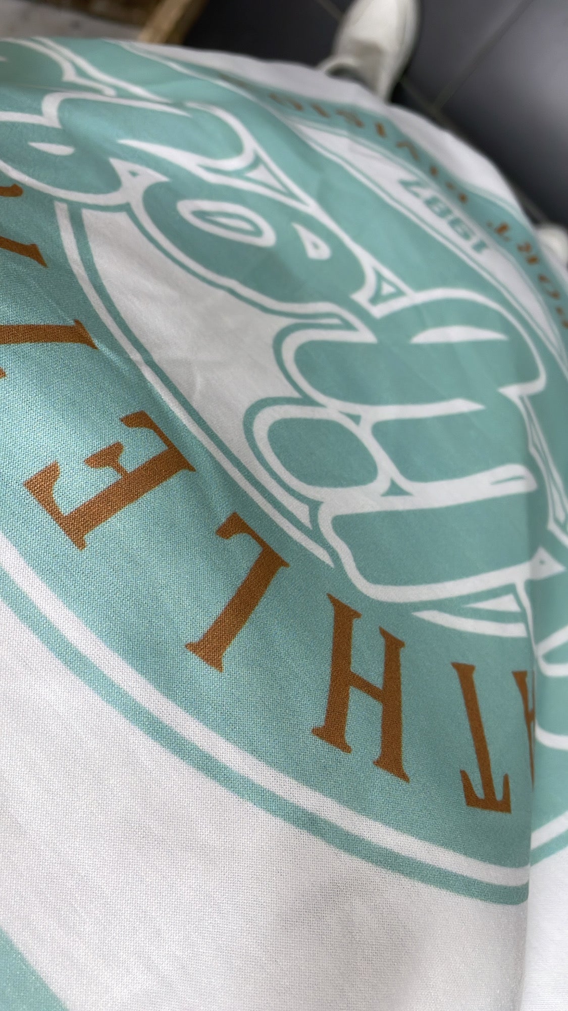 PS HOODIE 'BASEBALL' | MINTGROEN