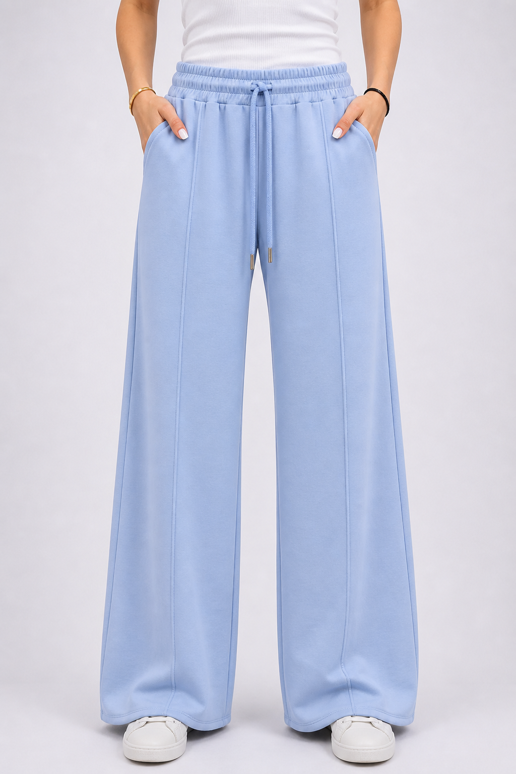 PS JOGGINGBROEK | LICHTBLAUW