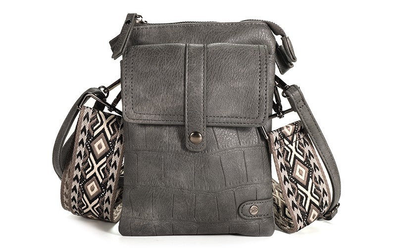 KLEINE TAS 'TYLER' | DONKERGRIJS