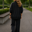 PS JOGGINGPAK 'EVA' | ZWART
