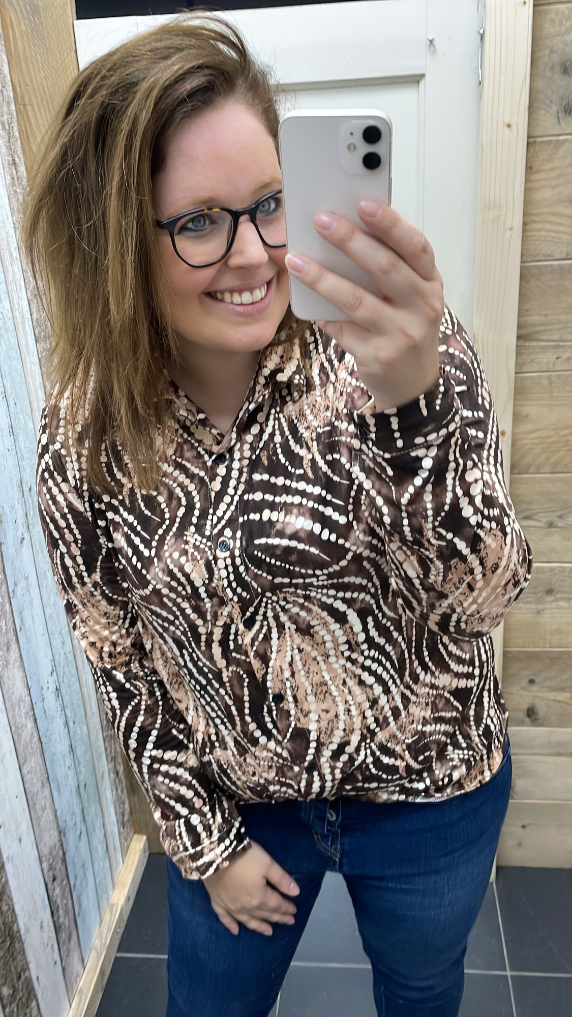 BLOUSE 'MONIQUE' | BRUIN