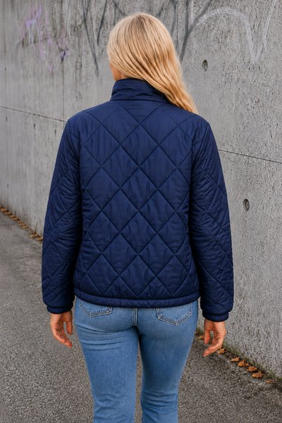 JAS GEWATTEERD | BLAUW