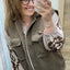 PS BLOUSE ‘BORDUURSEL TOUW’ | TAUPE