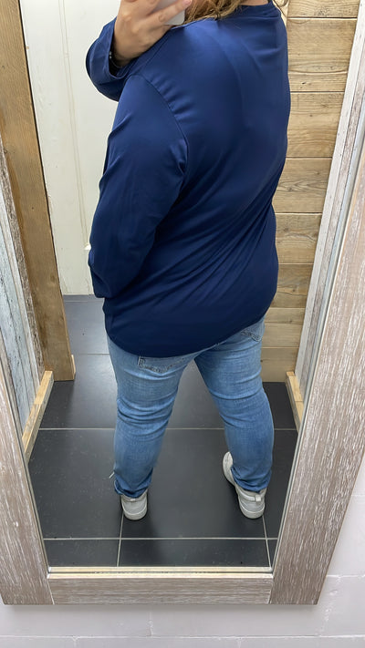 PS LONGSLEEVE | JEANSBLAUW